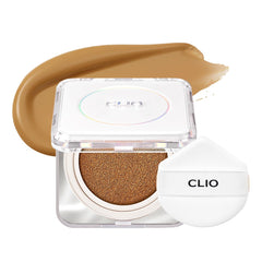 CLIO Kill Cover Founwear Cushion 32W Almond compact showing shade match for natural look