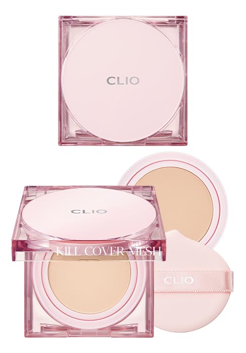 CLIO Kill Cover Mesh Glow Cushion glow routine for breathable coverage.