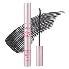 CLIO Kill Lash Superproof 01 Vanilla Black packaging for premium Korean beauty, ideal for everyday wear