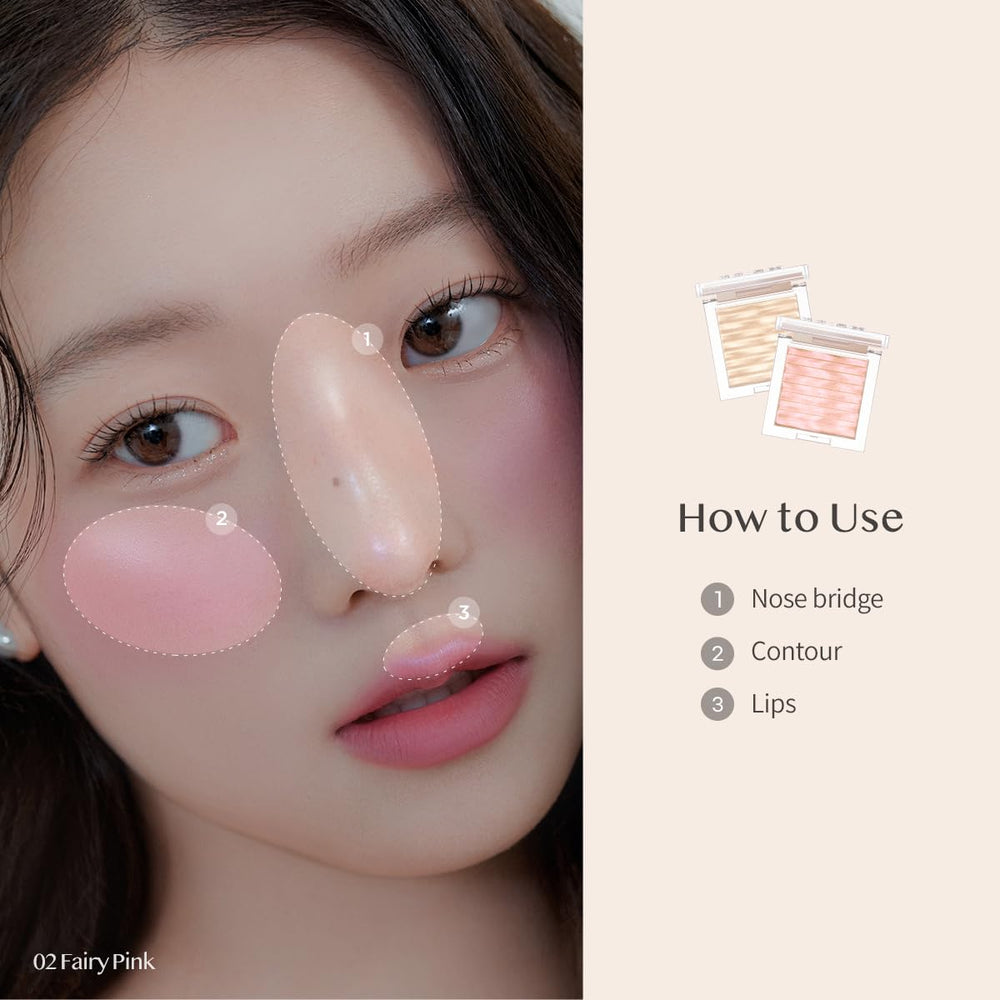 CLIO PRISM Highlighter compact is travel-friendly for on-the-go touch-ups