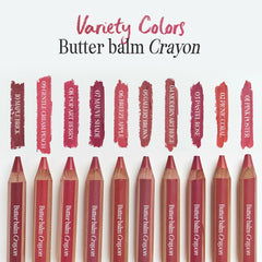 CLIO Butter Balm Crayon packaging emphasizes Czech craftsmanship.