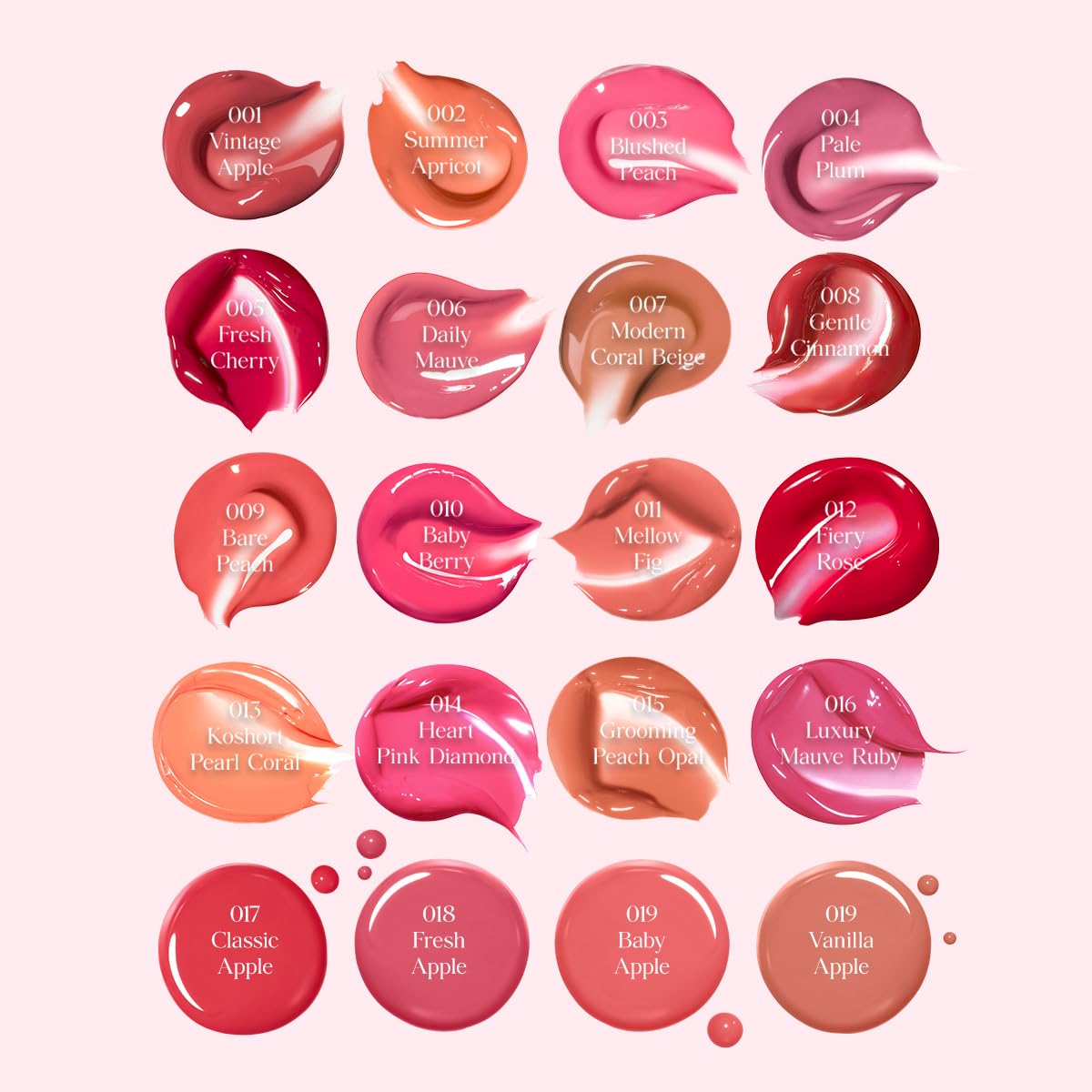 CLIO PROFESSIONAL Crystal Glam Tint close-up texture shows silky, lightweight feel