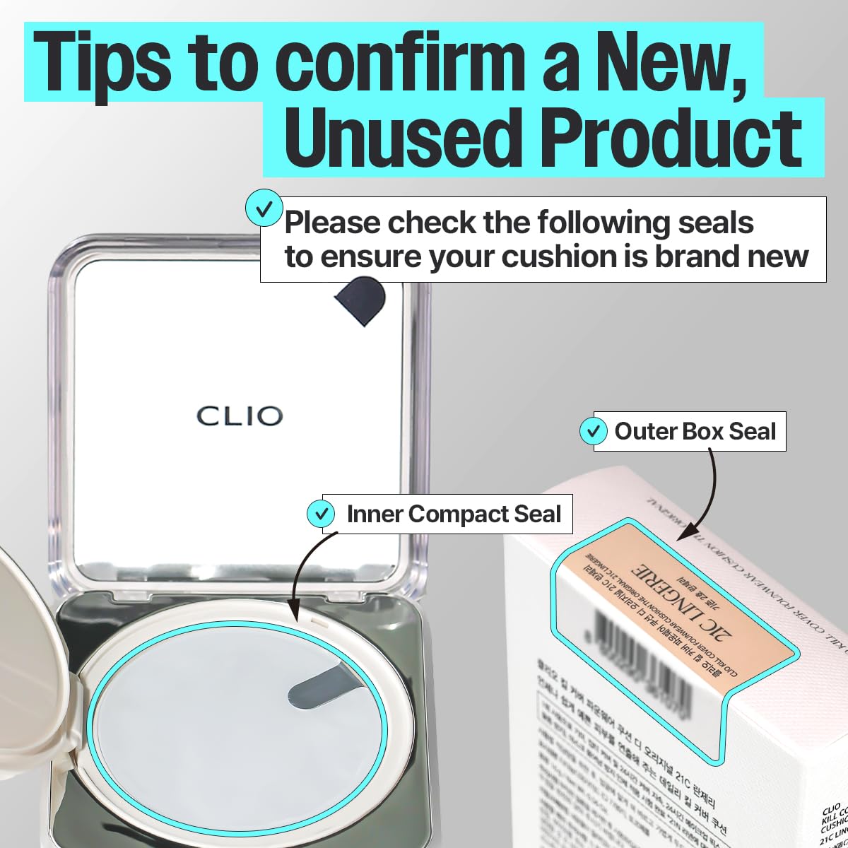 CLIO PROFESSIONAL Kill Cover Founwear Cushion demonstrates long-lasting natural look.