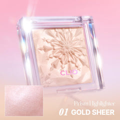 Long-lasting CLIO Prism Highlighter glow from morning to night