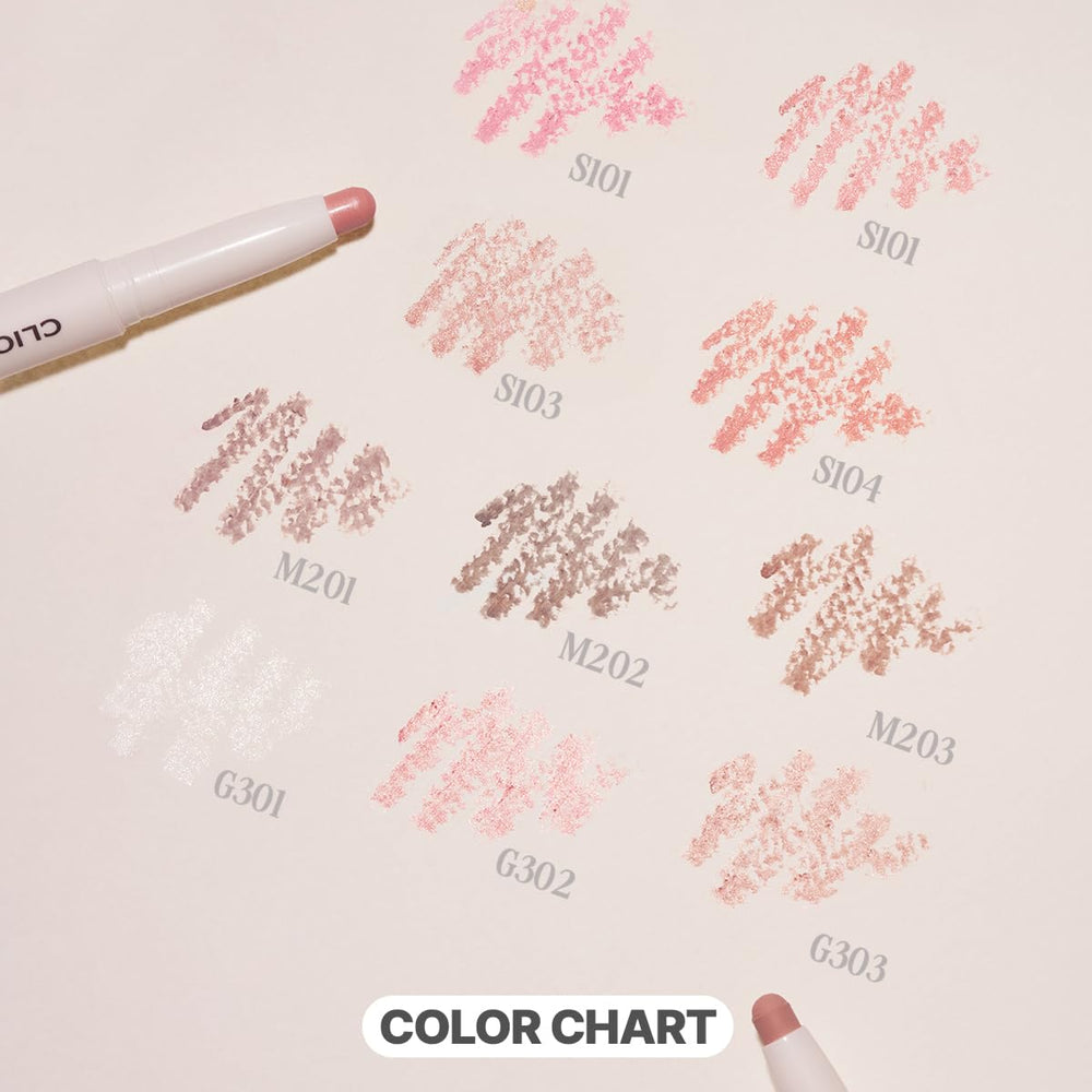 CLIO PROFESSIONAL Finishes include matte, shimmer, and glitter for versatile looks