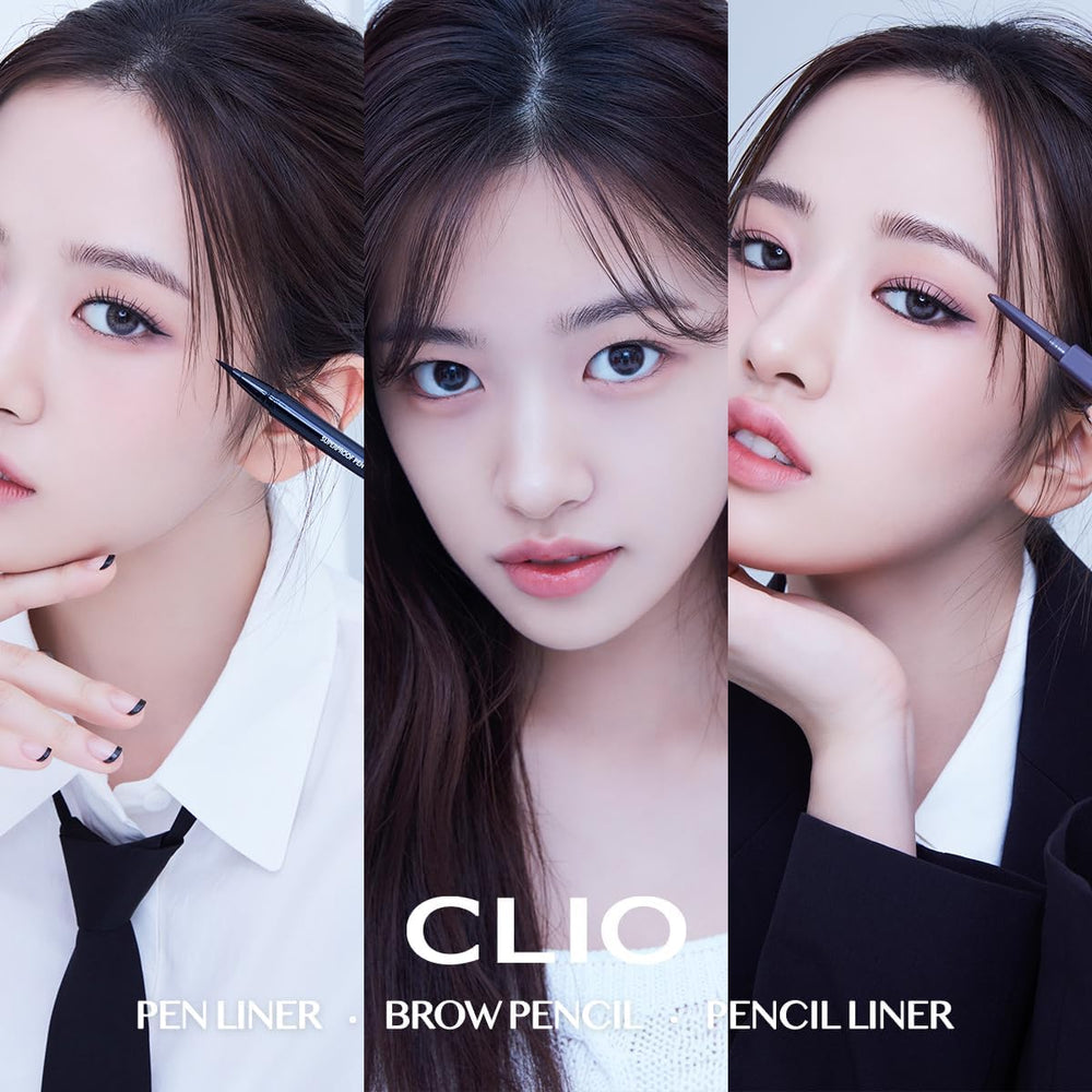 CLIO Superproof Pen eye look in brown for day-to-night wear.