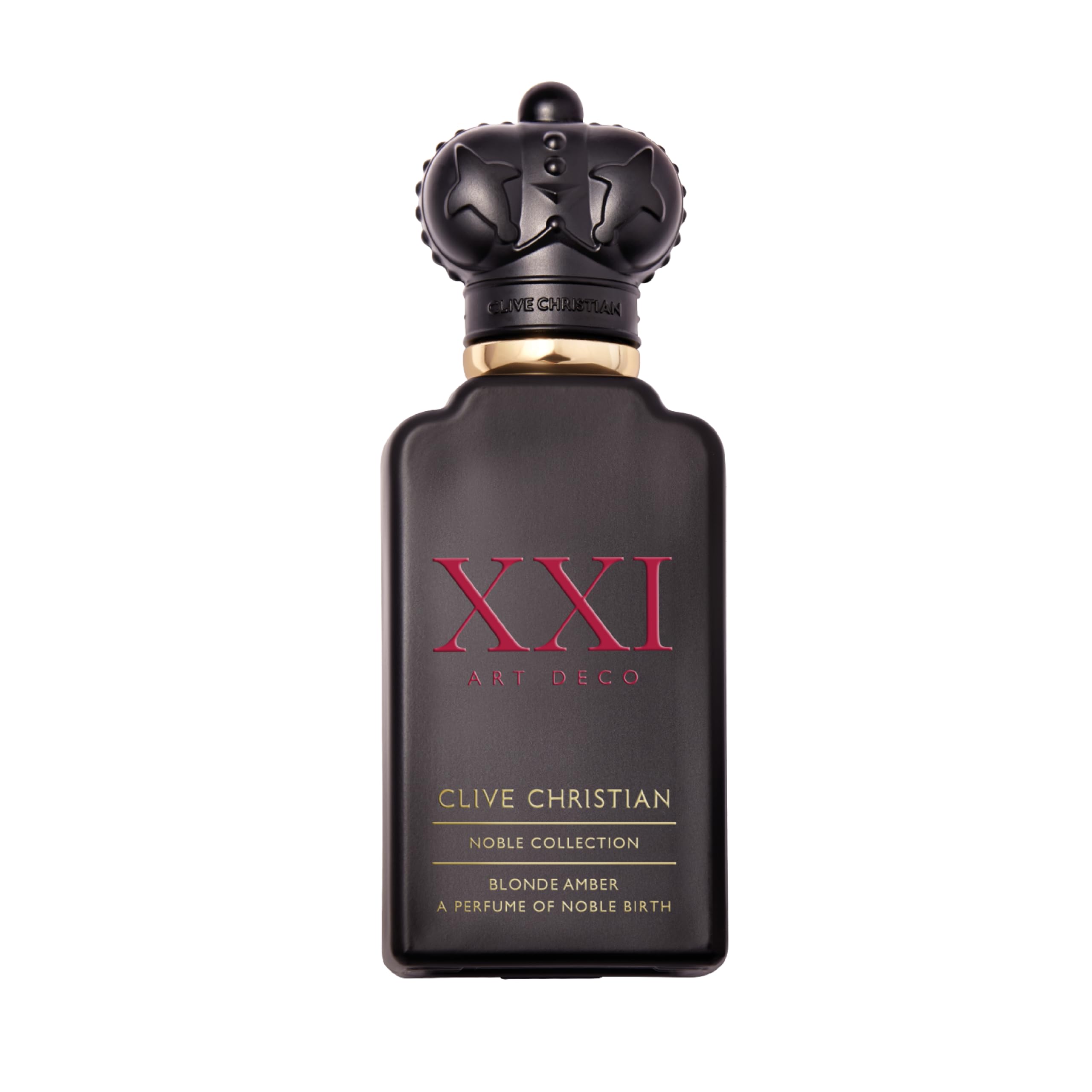 Clive Christian Blonde Amber bottle radiates luxury for refined personal style