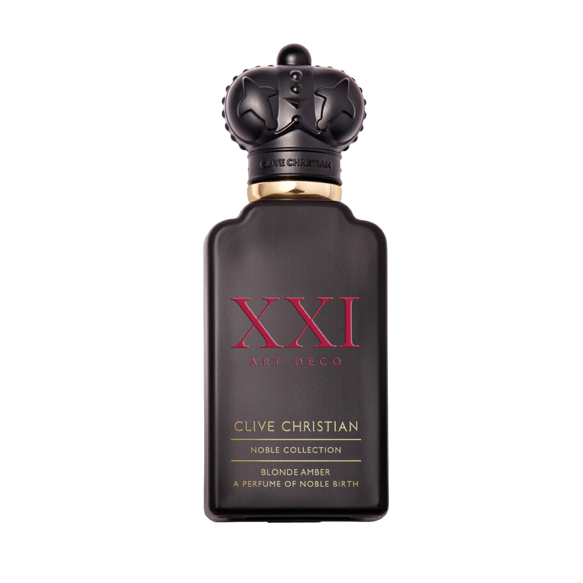 Clive Christian Blonde Amber bottle radiates luxury for refined personal style
