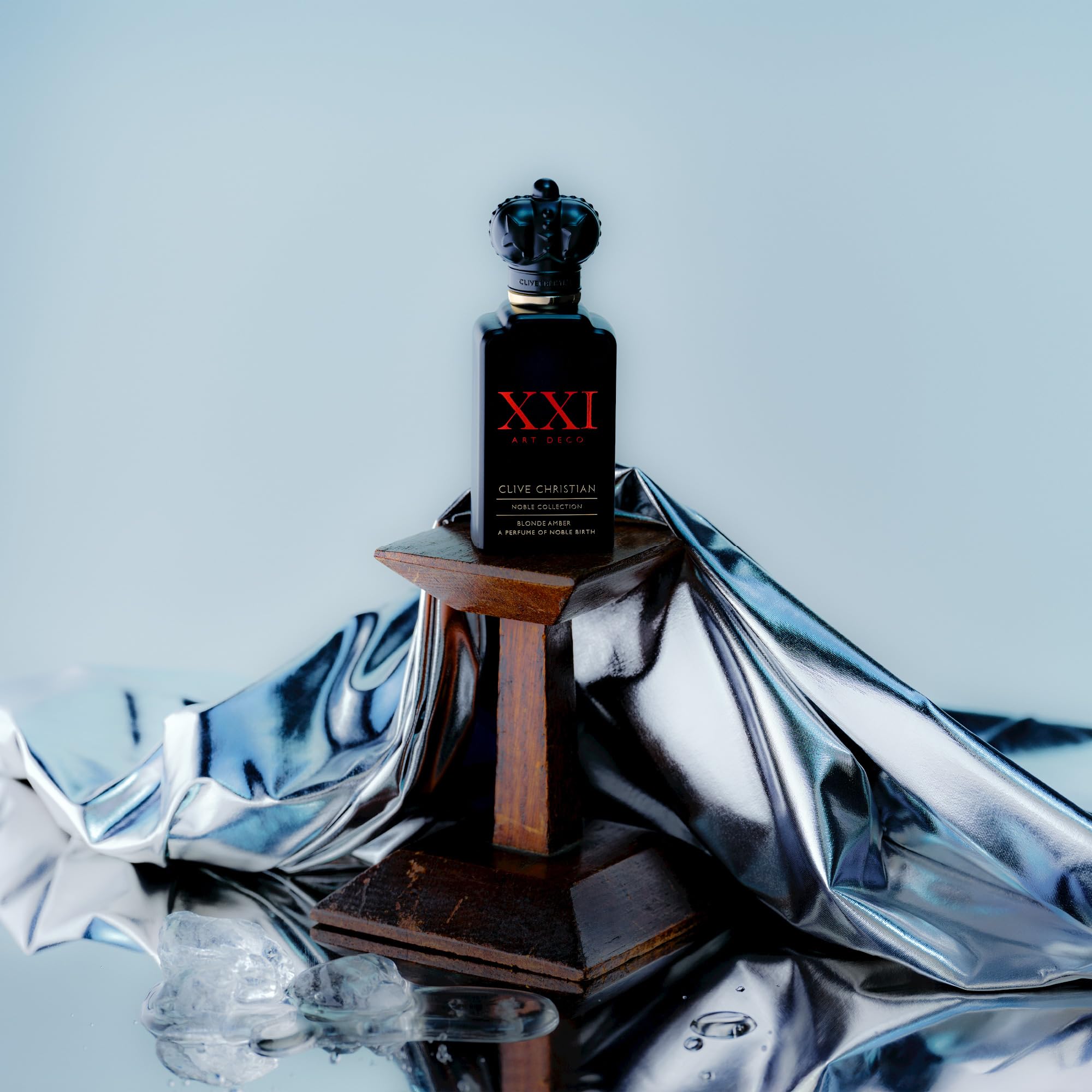 Clive Christian Noble Collection crystal crown emphasizes regal presentation and craftsmanship