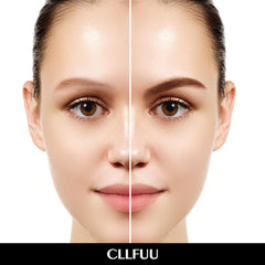 CLLFUU brow pencil taupe tip and spoolie for seamless blending