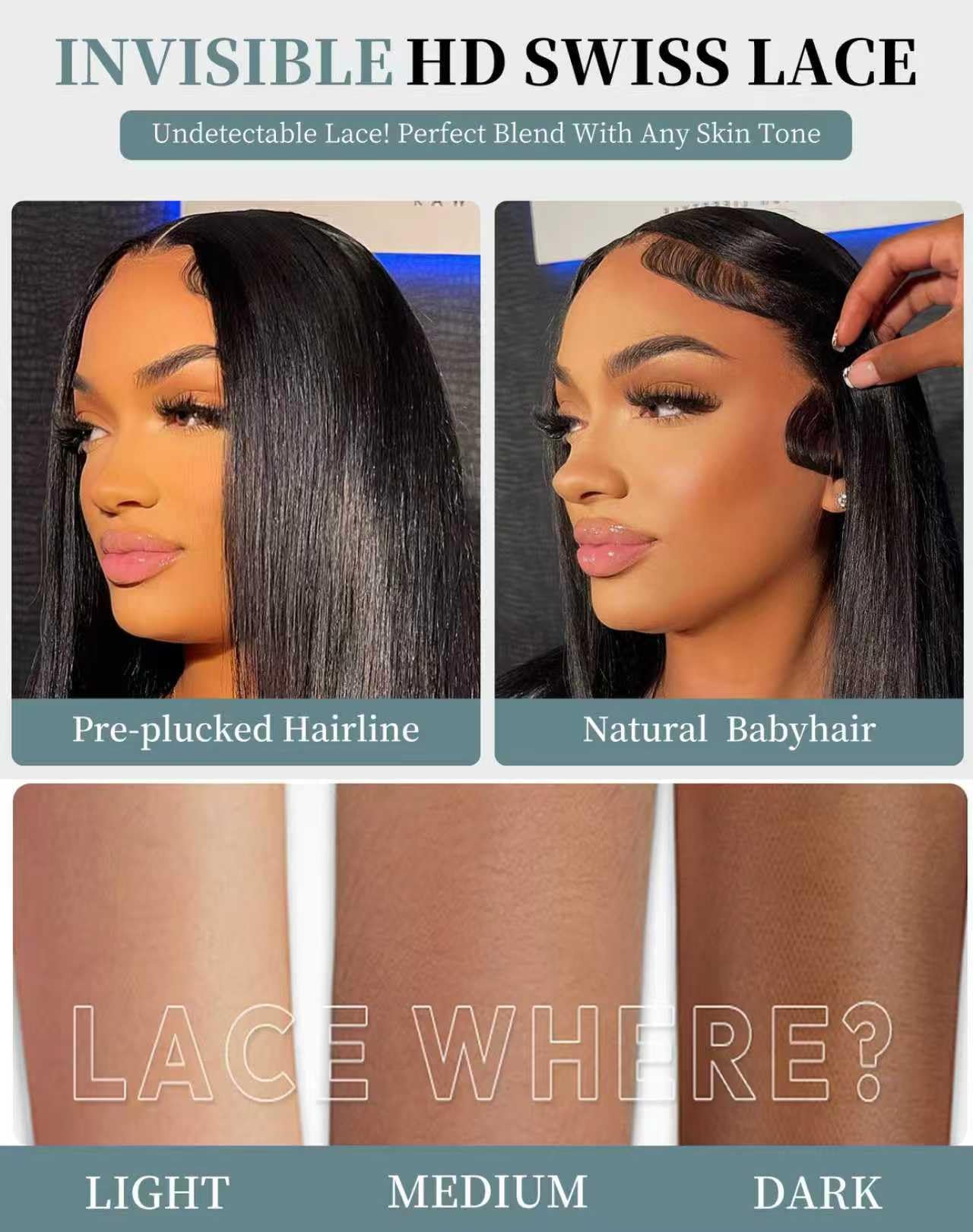 Cllok true-to-length wig lets you dye, bleach, or restyle