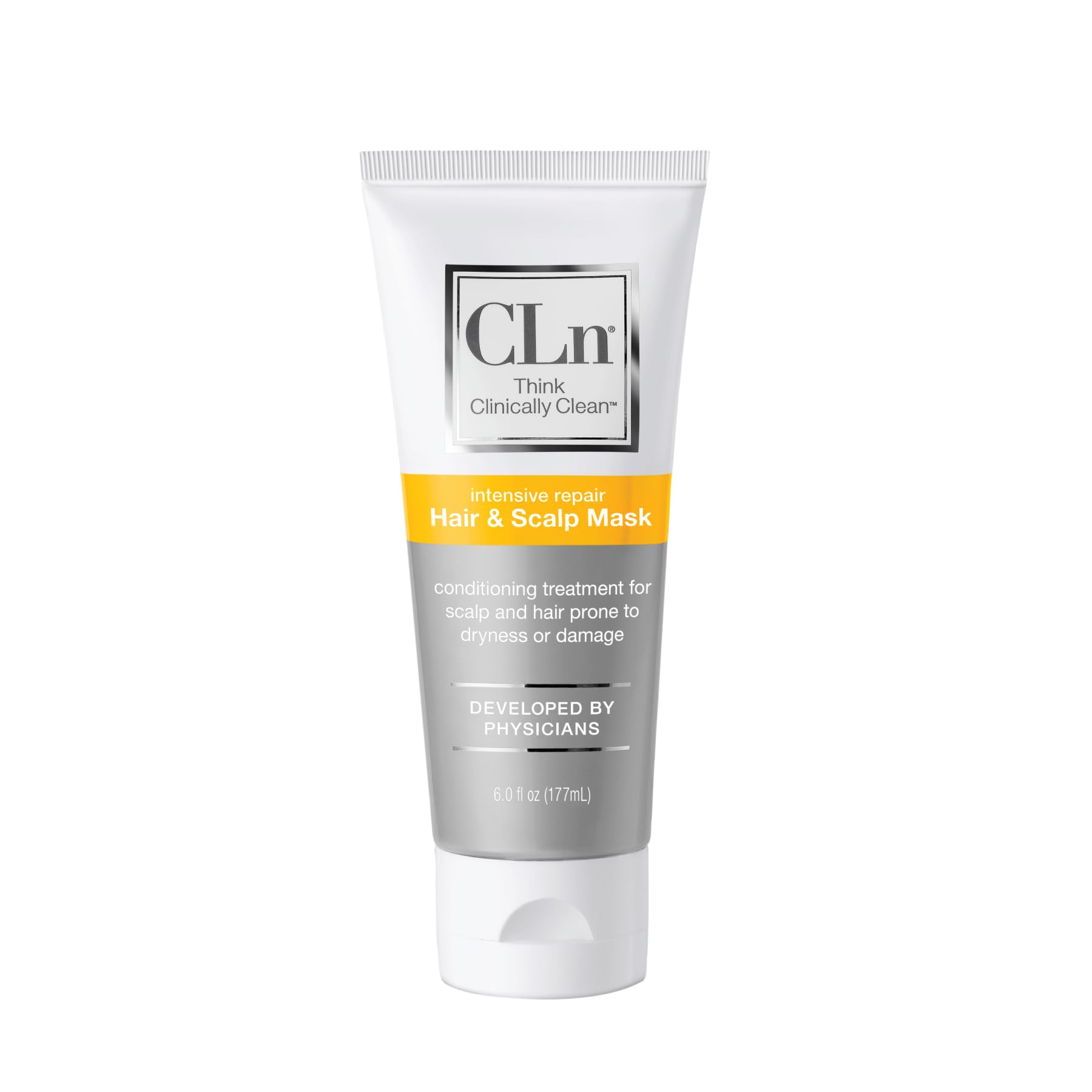 CLn Hair Mask deep-conditioning bottle for intense hydration.
