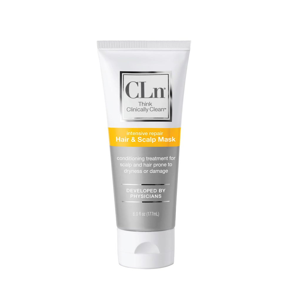 CLn Hair Mask deep-conditioning bottle for intense hydration.