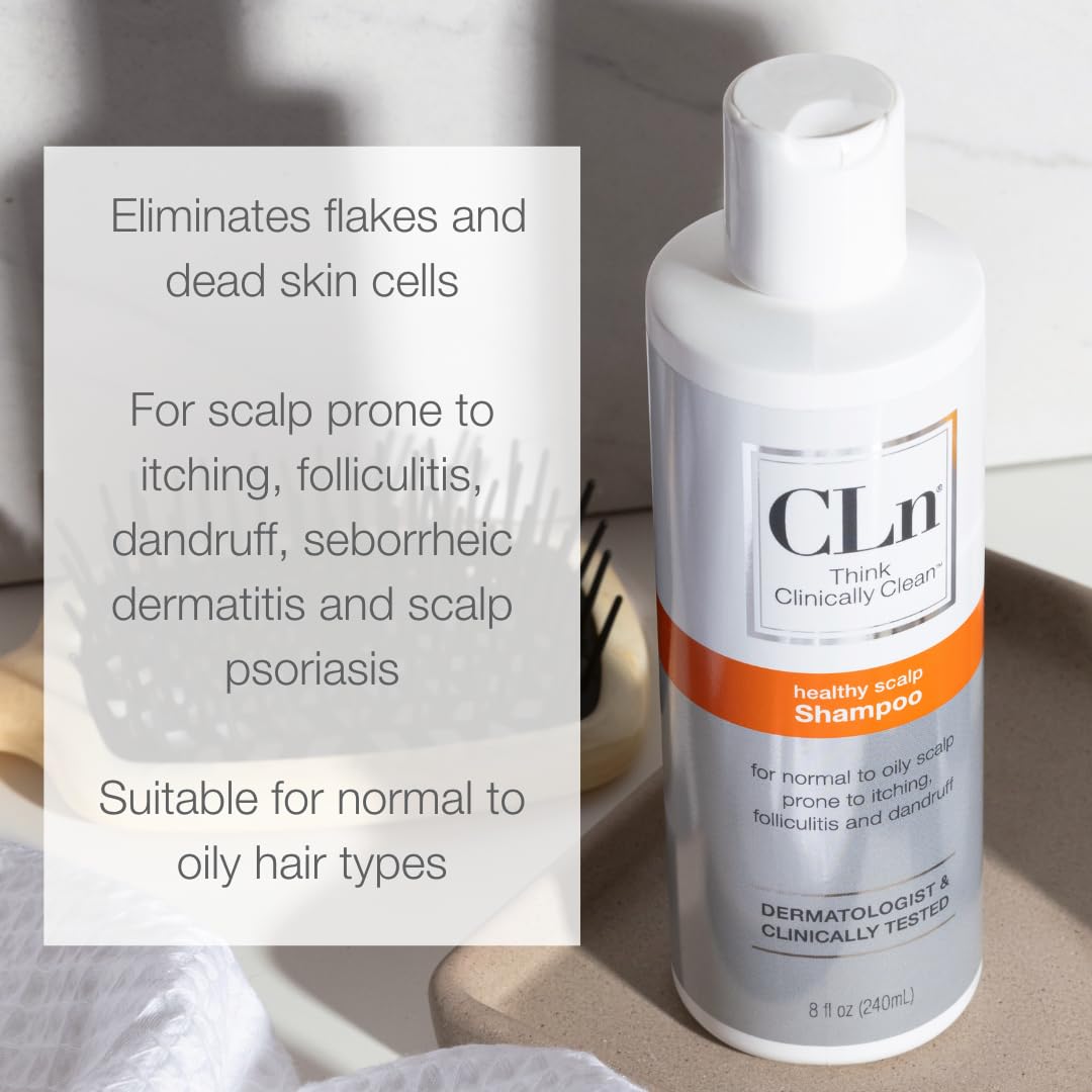 CLn Shampoo hypoallergenic formula with no artificial dyes