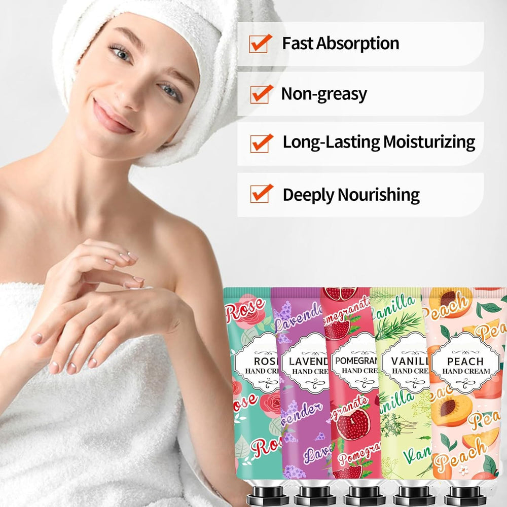 CLOTHES OF SKIN 86-pack pomegranate hand cream, vibrant fragrance and quick absorption.