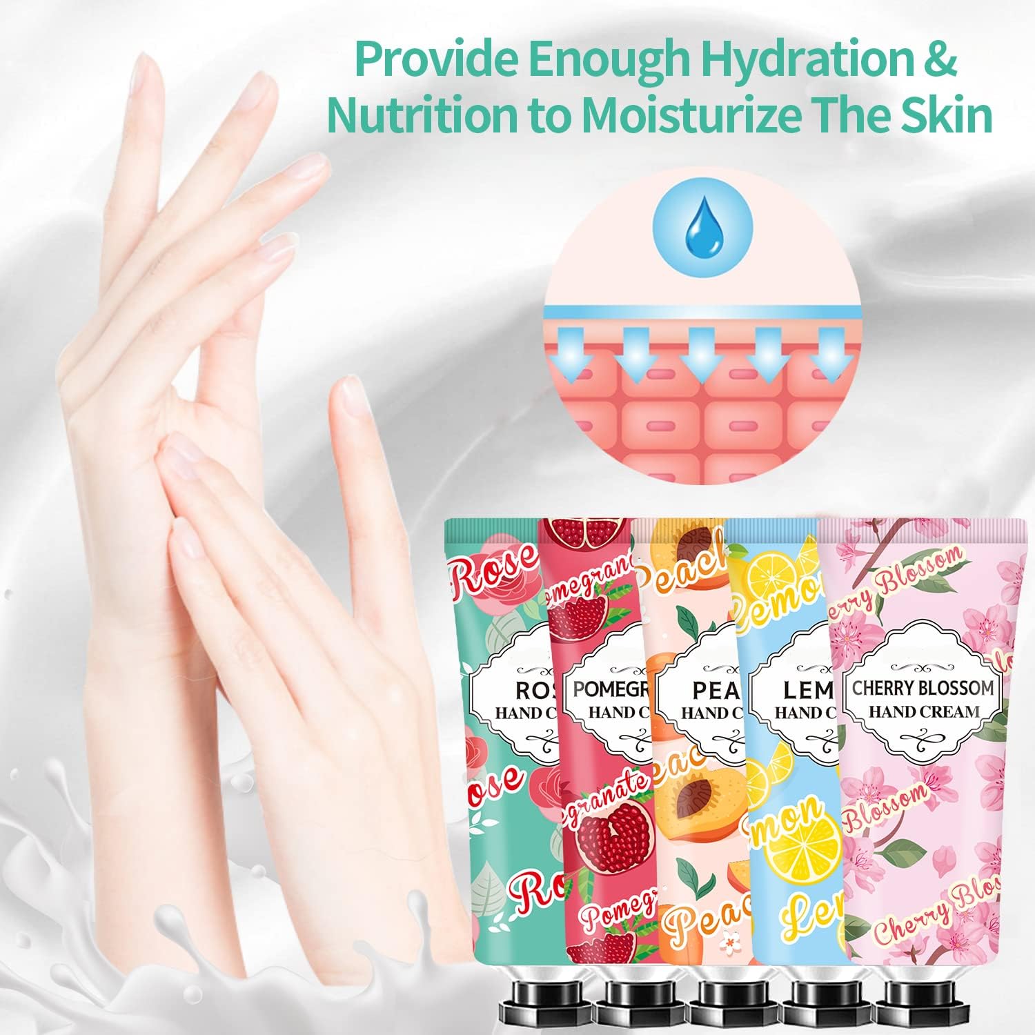 CLOTHES OF SKIN 86-pack shea butter hand cream, rich nourishment without greasiness.