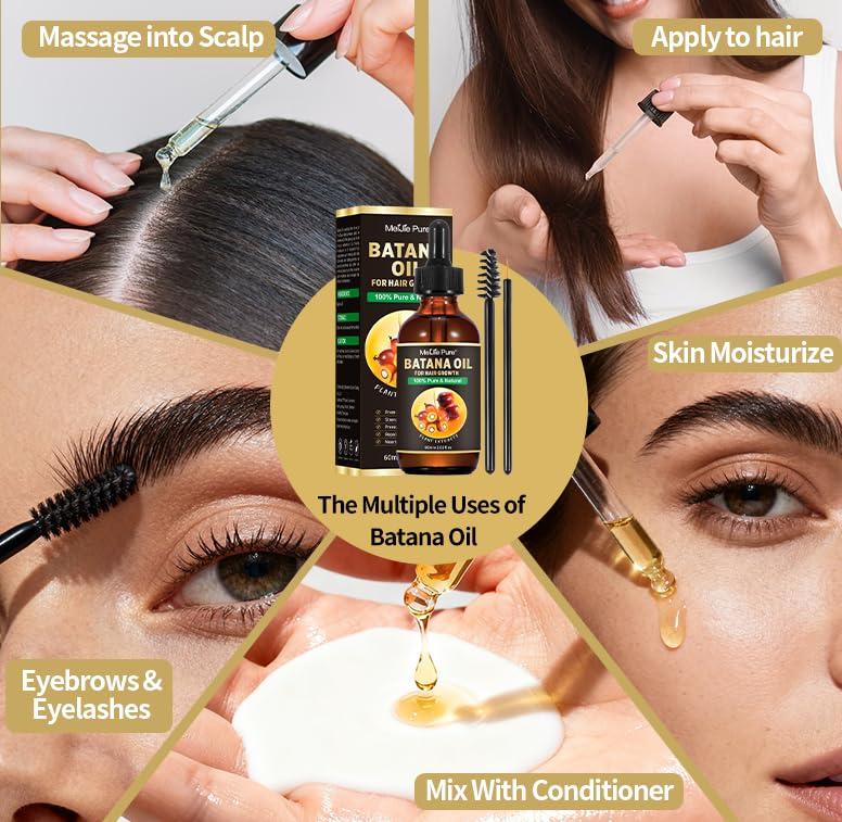 CLOTHES OF SKIN Batana Oil hair ends treatment for smoother ends