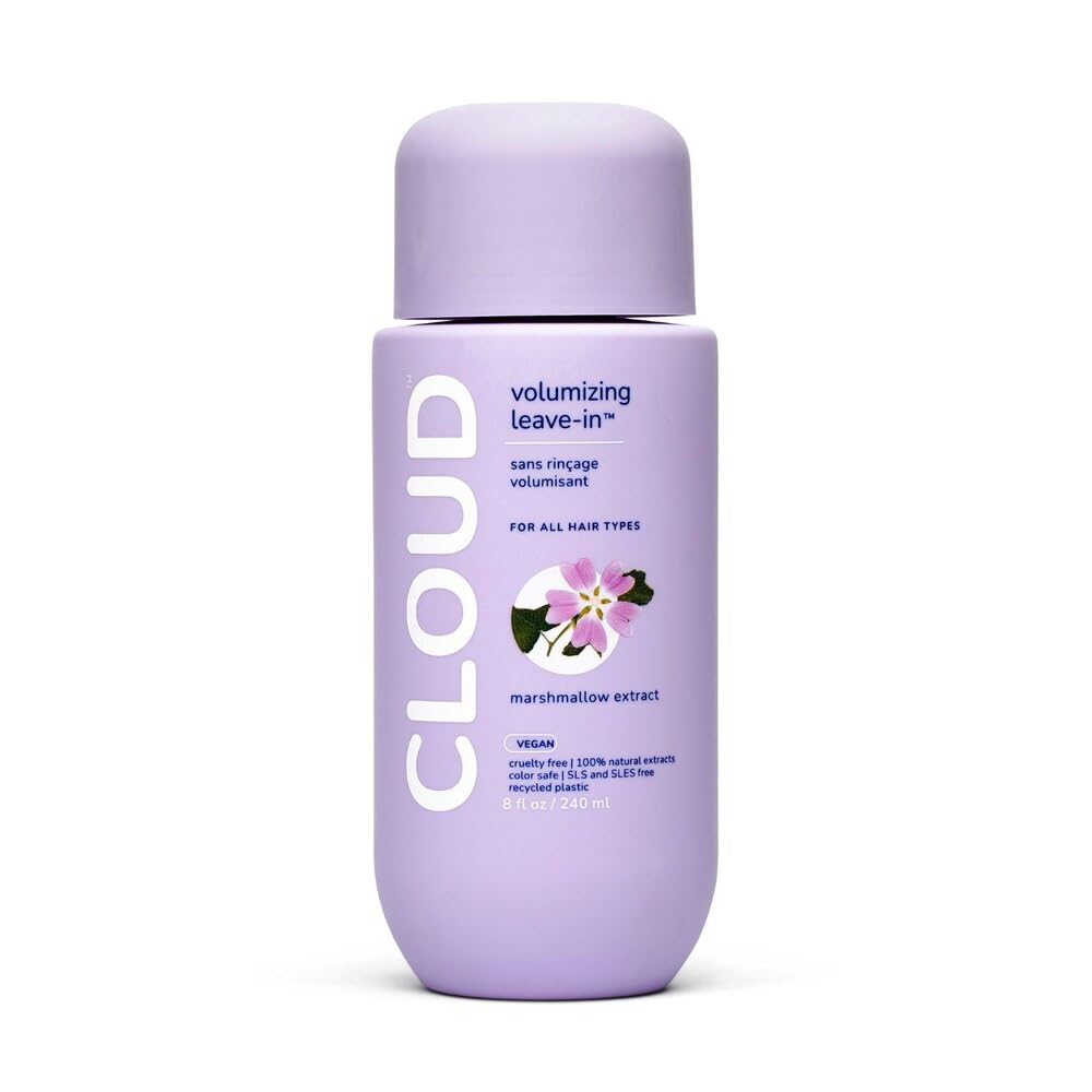 Cloud Haircare Cloud Volumizing Leave-In bottle front view showing bottle design and packaging