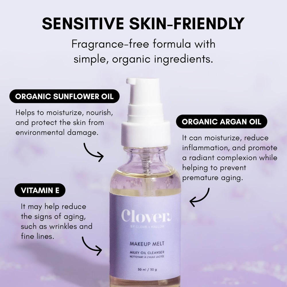 Emulsified milky foam forms during rinse for Clover residue-free skin.