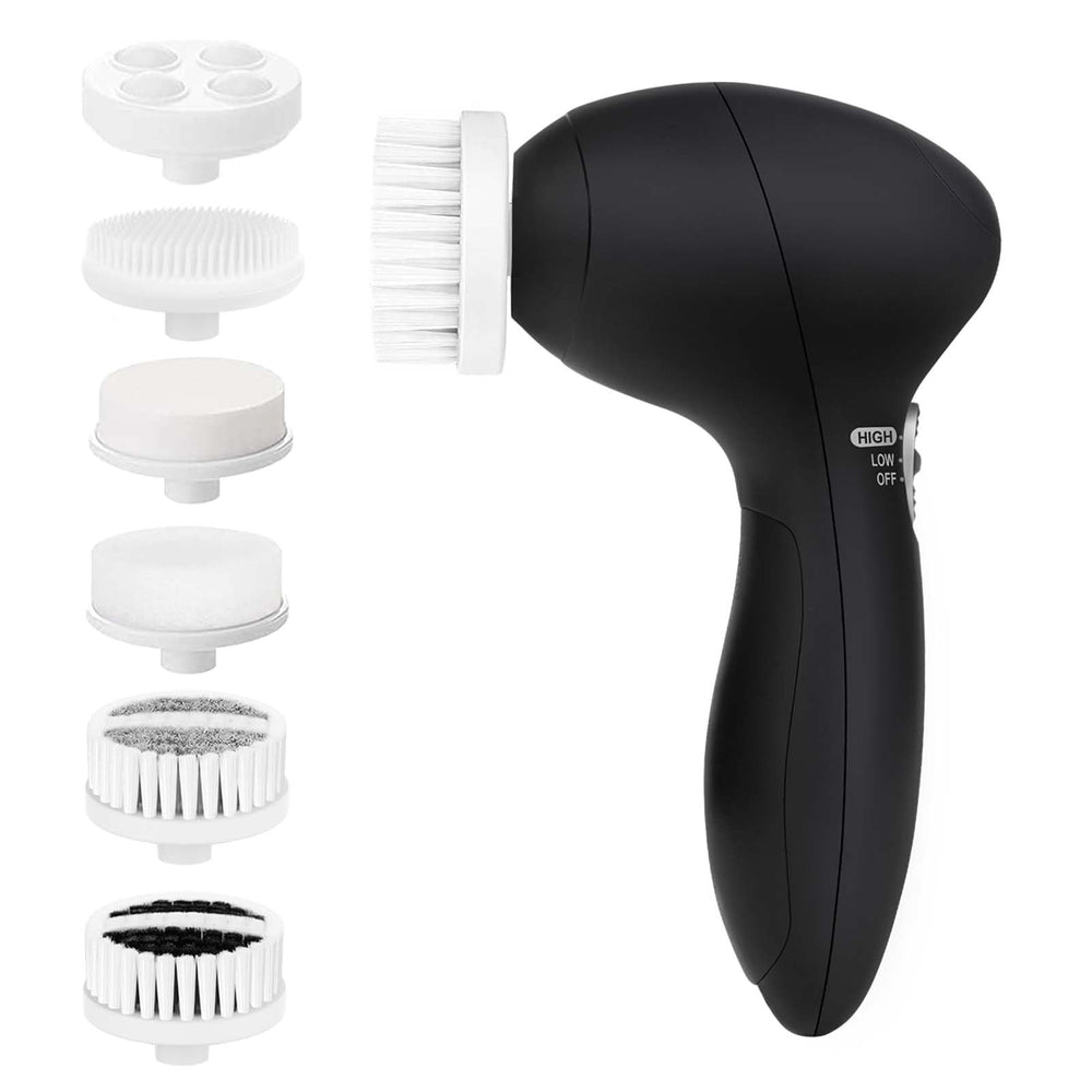 CLSEVXY facial cleansing brush unit front view for daily cleansing.