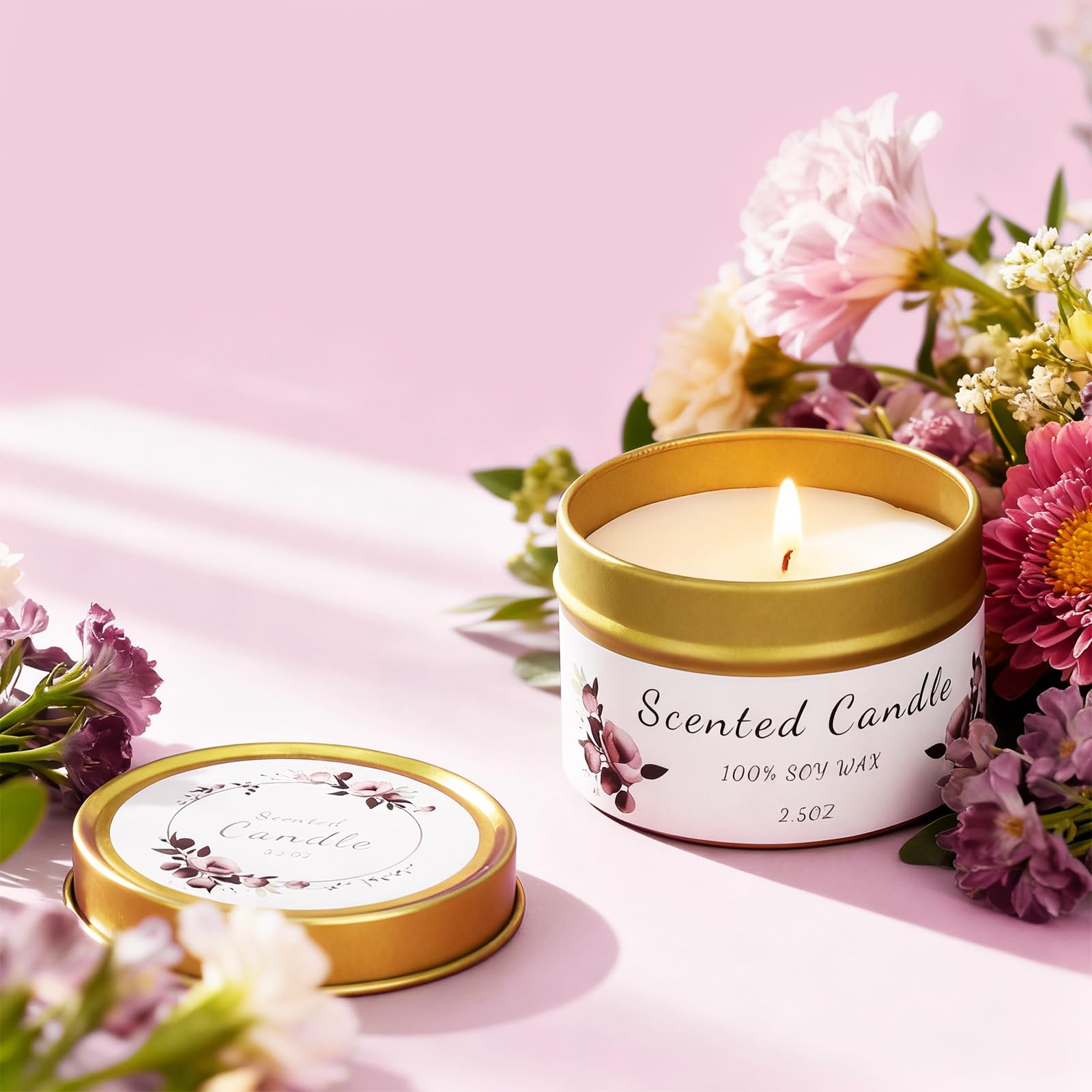 CLTTCLLCT heart-shaped soap and bath salts for soothing baths