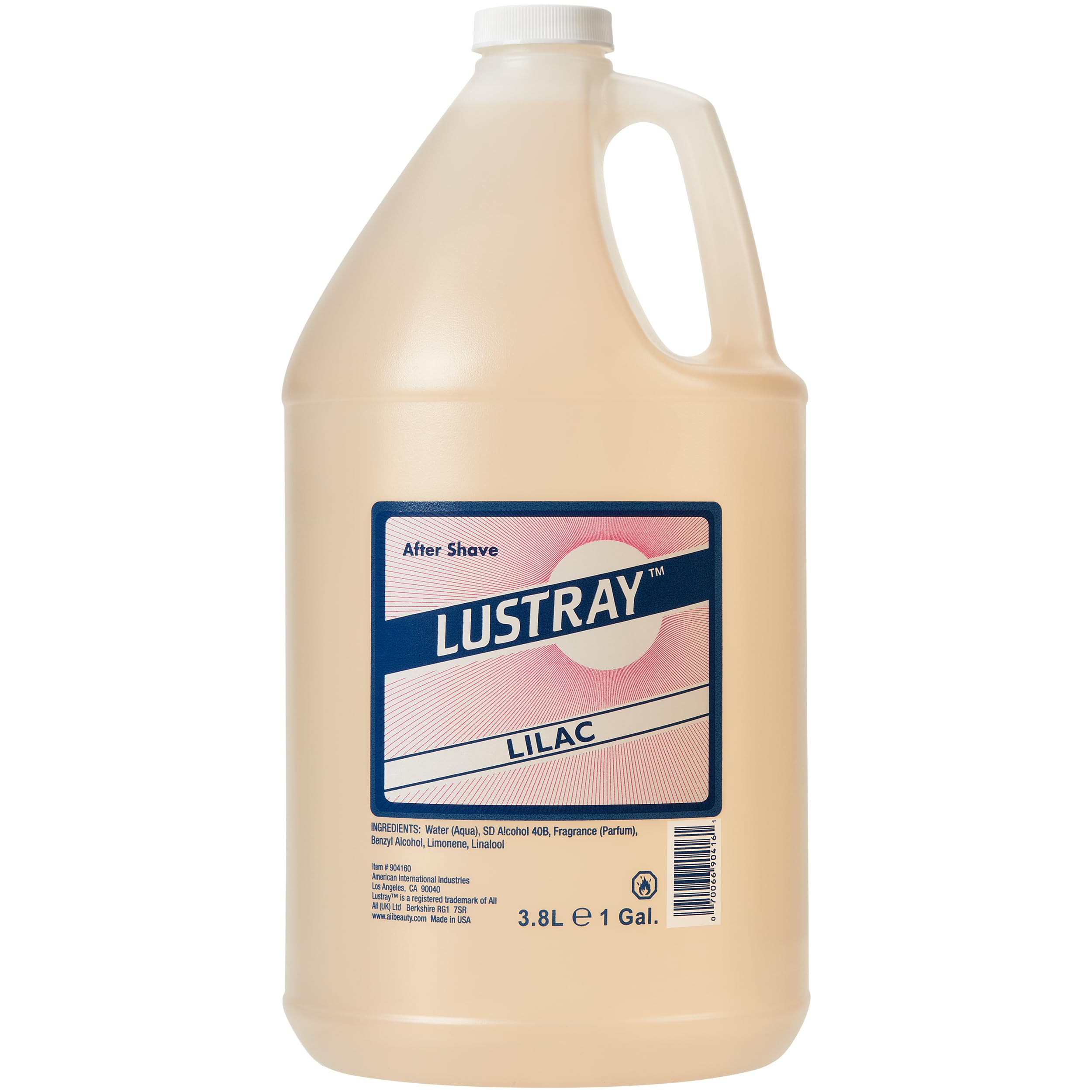 Clubman Lustray Lilac aftershave bottle for premium post-shave care.