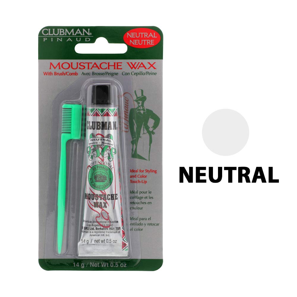 Clubman hang-pack used during a morning grooming routine