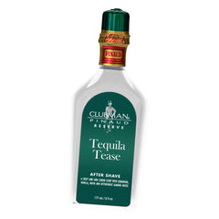 Clubman Tequila Tease aftershave bottle front view with refreshing citrus notes