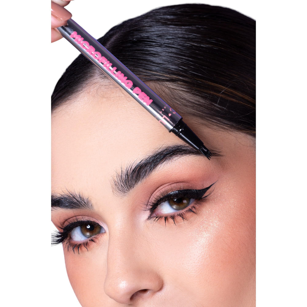 C-LUX Microfilling Eyebrow Pen close-up highlighting water-resistant formula