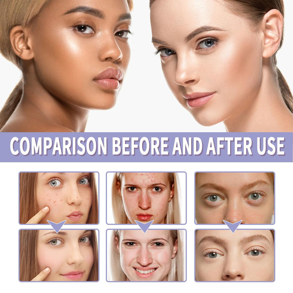CLY AMS translucent setting powder blends with foundation for seamless wear.