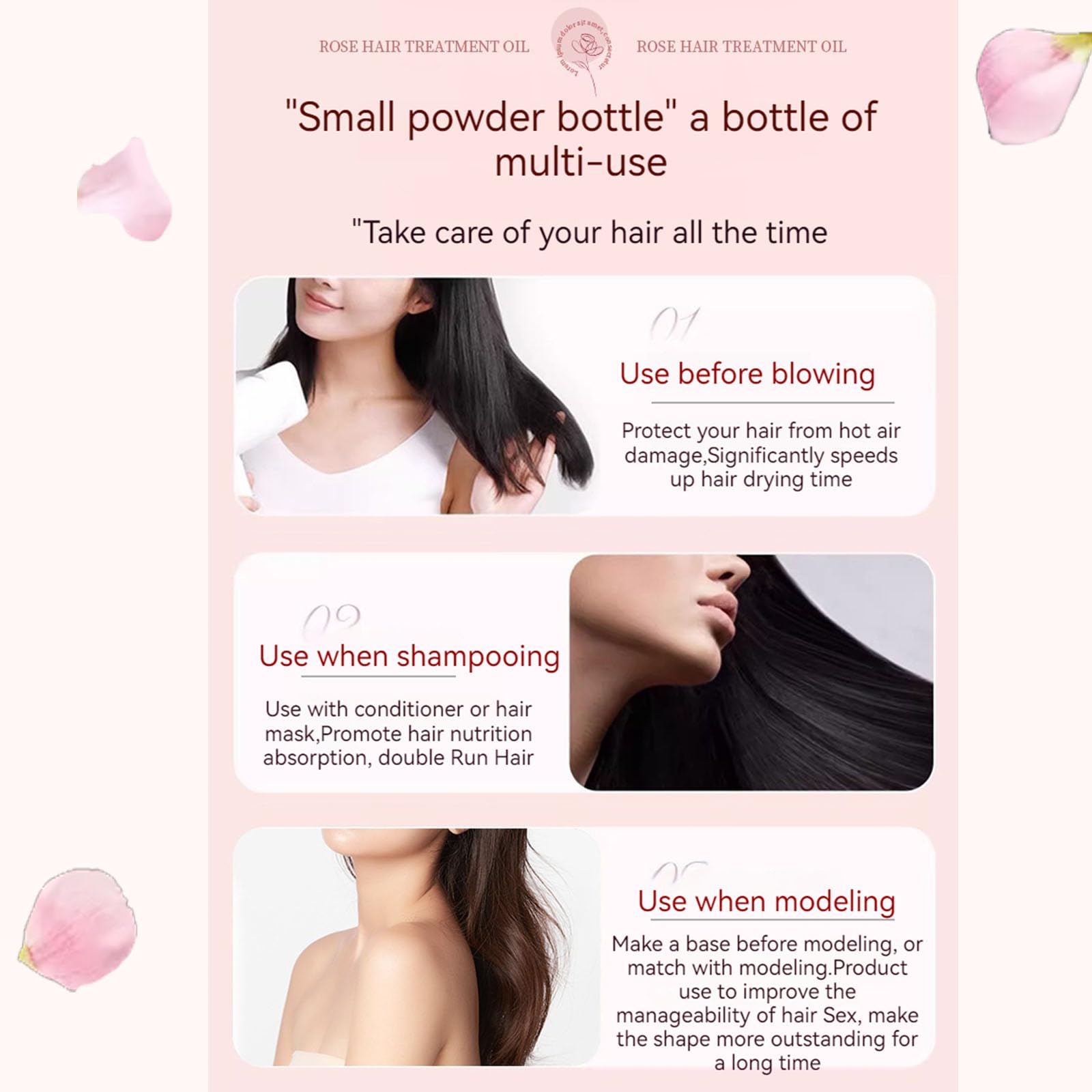 CLY AMS concentrated rose scent creates a relaxing bedtime ritual
