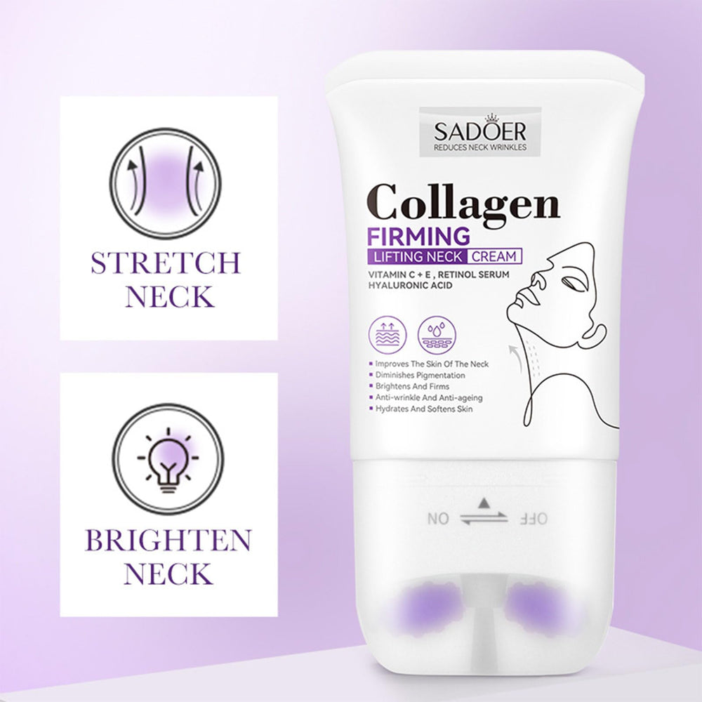 CLY AMS neck cream lifting the skin for a firmer neckline.