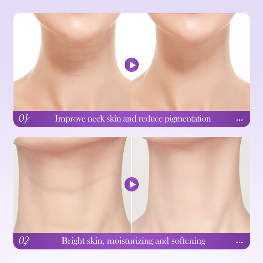 CLY AMS neck cream safe and gentle formula suitable for sensitive skin.