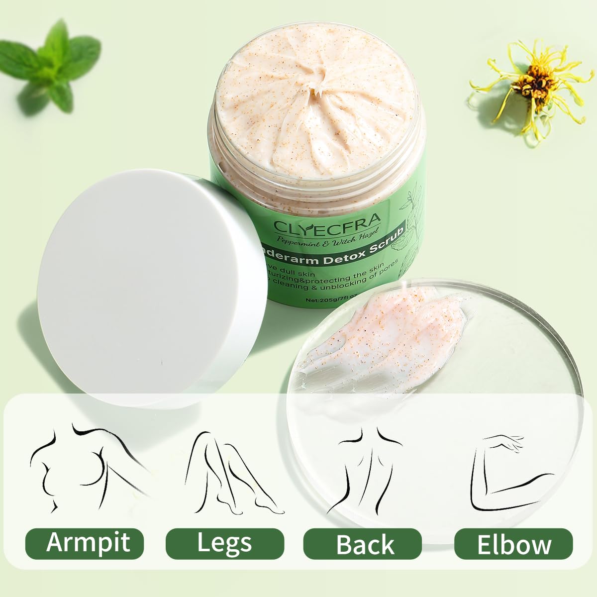 Clyecfra aloe vera gel closeup indicating gentle moisture boost