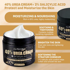 Close-up of improved skin appearance after applying Clyecfra cream.