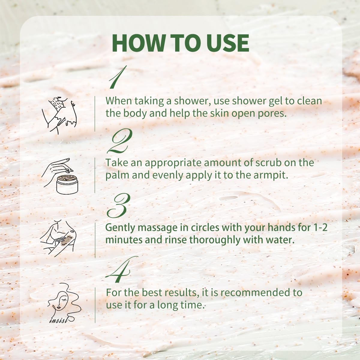 Clyecfra walnut shell powder closeup illustrating natural exfoliation