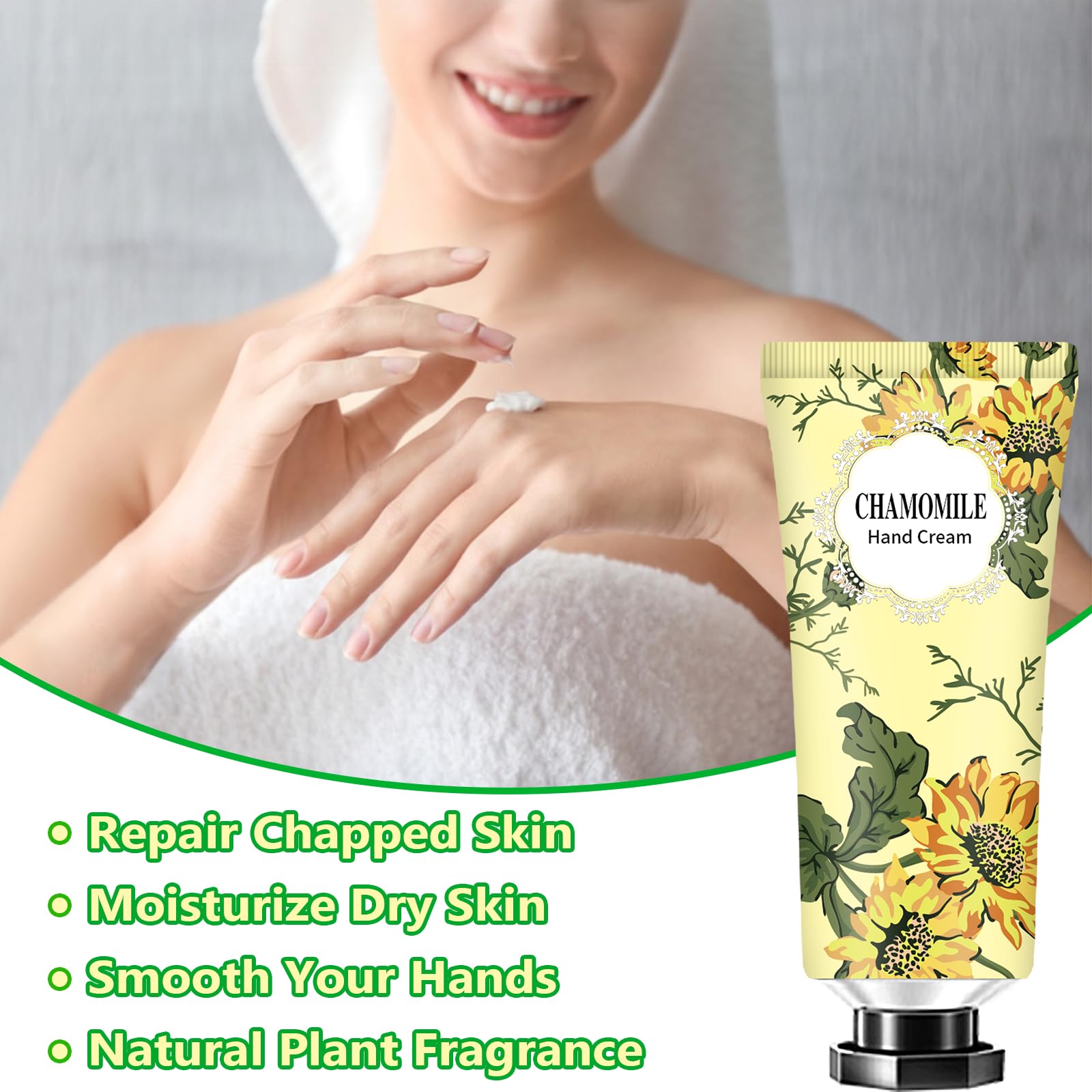 CMWGKBC honey scented hand cream tube for nourishing feel.