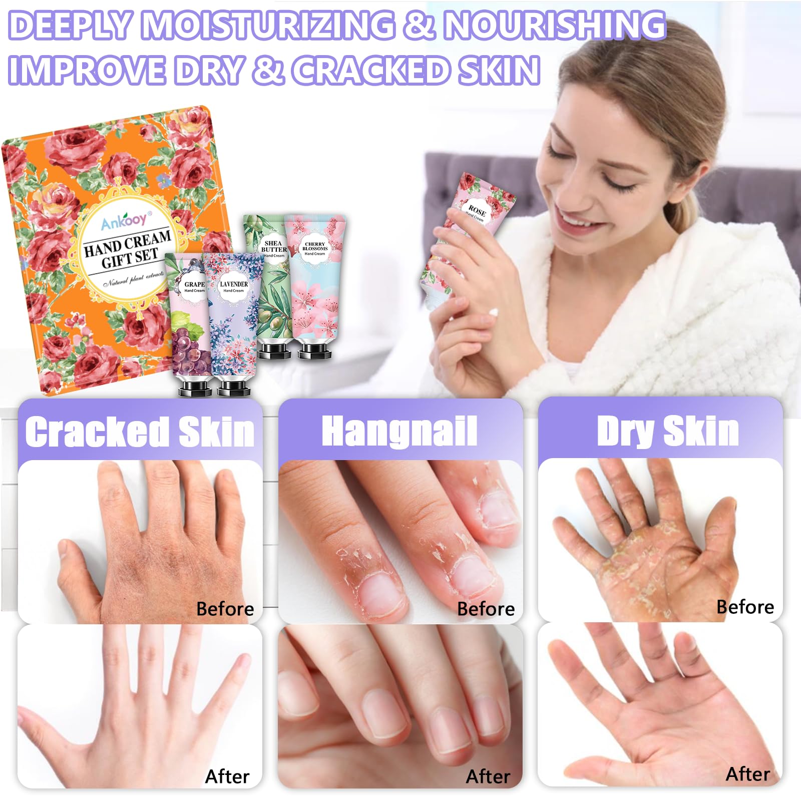 CMWGKBC lavender scented hand cream tube for calming fragrance.