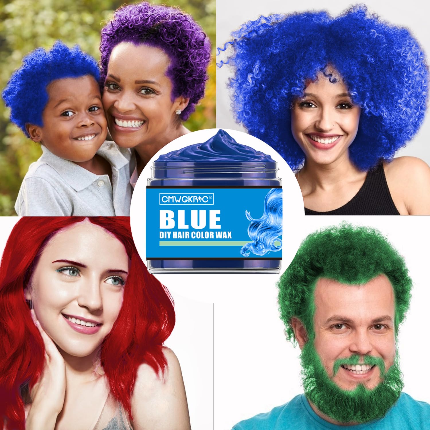 CMWGKBC quick-styling hair wax ideal for DIY home color