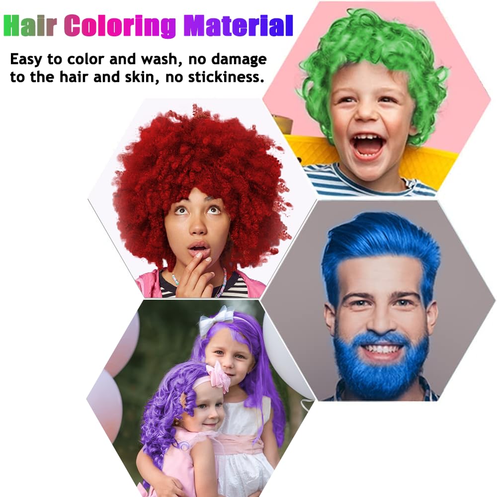 CMWGKBC red hair color wax for bold festival-ready look