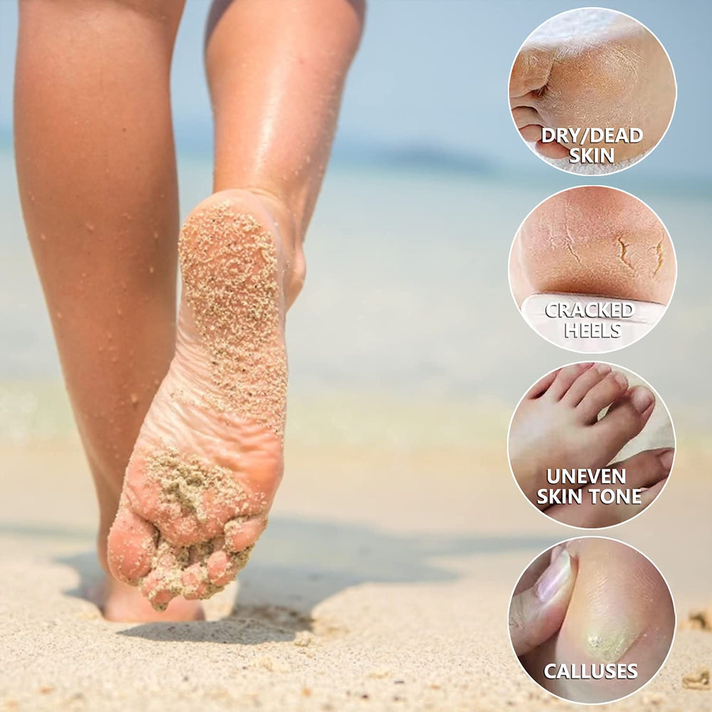 CMWGKBC Travel-friendly foot mask pack for trips.