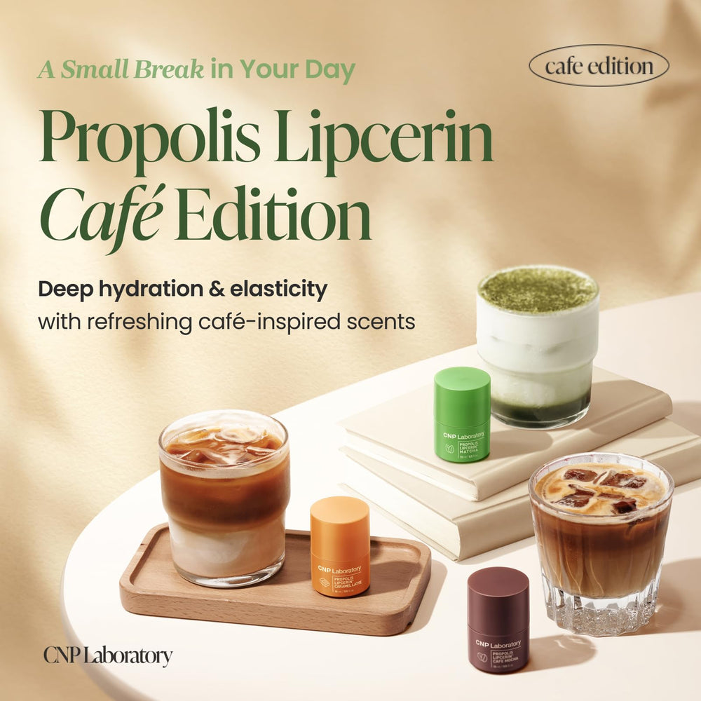 CNP Cafe Lip Butter hygienic dial-applicator for clean, controlled application.