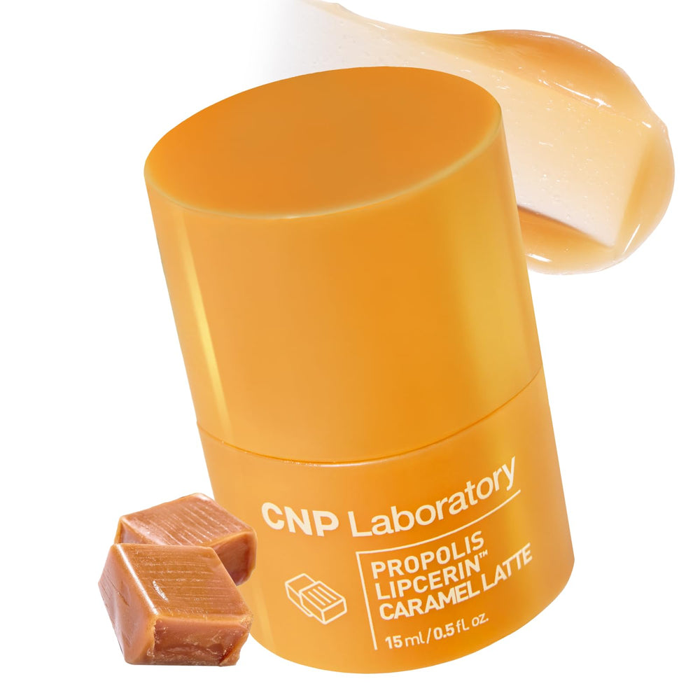 CNP Café Lip Butter bottle featuring Propolis Lipcerin for rich, all-day hydration.