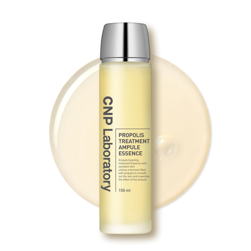 CNP Honey Glow Booster Toner bottle highlighting hydrating formula for a radiant finish
