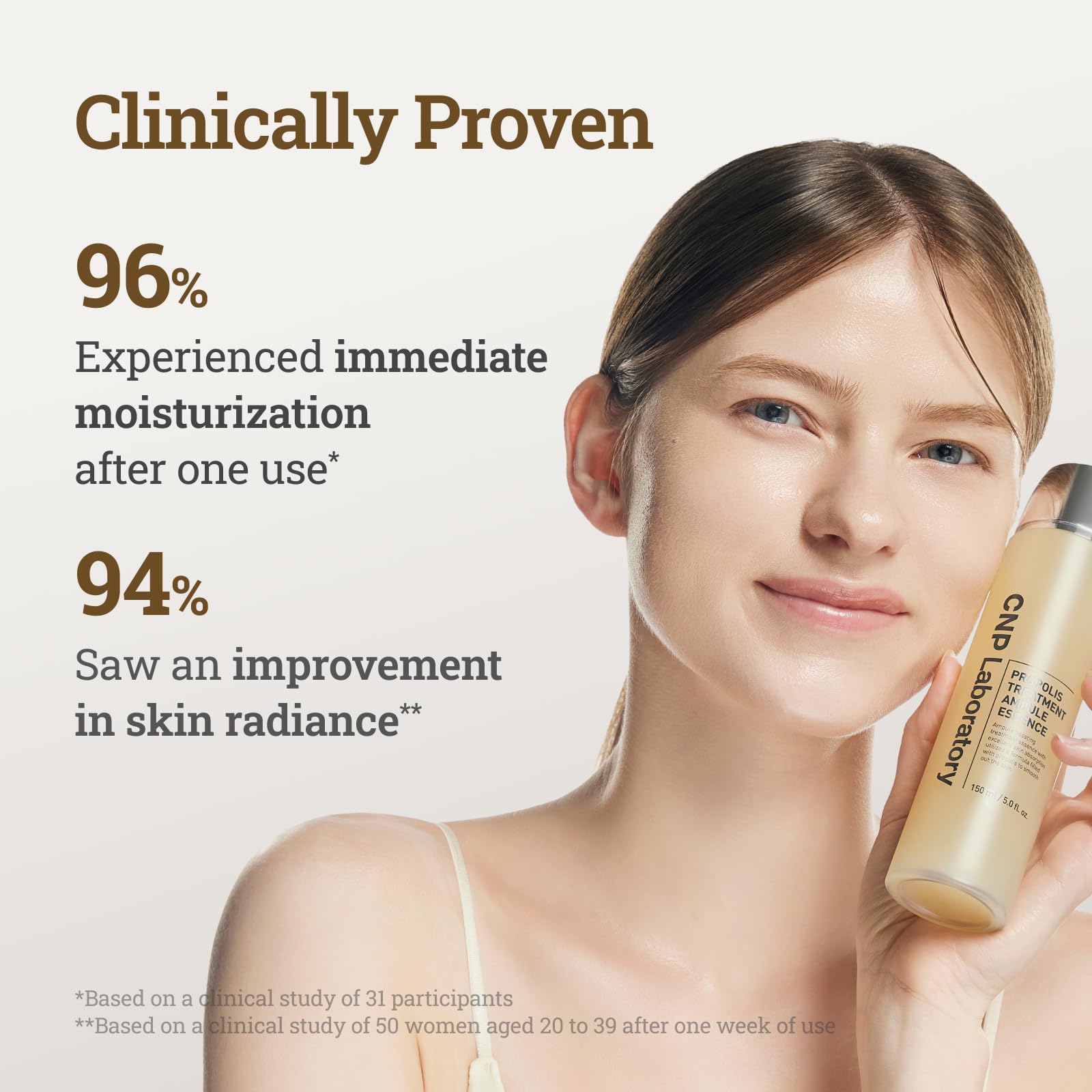 Hyaluronic acid detail hints at moisture retention for plump skin