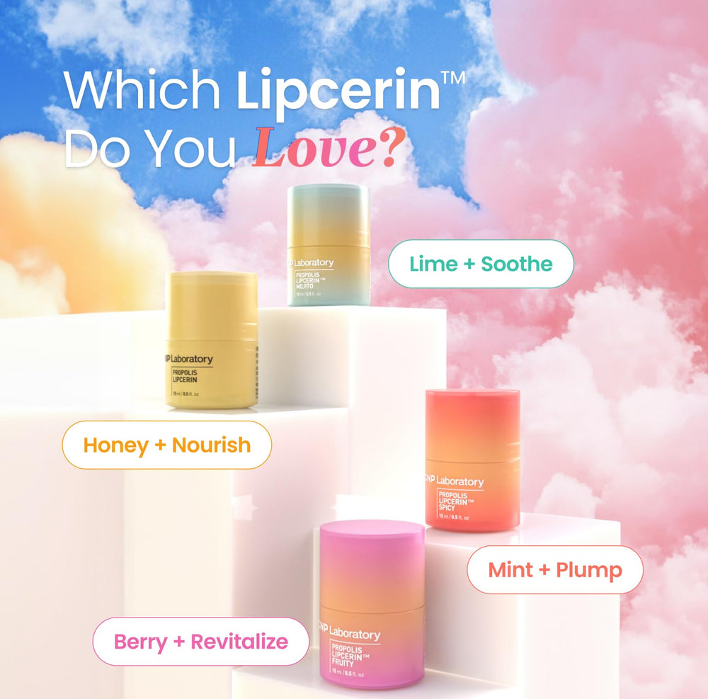 CNP Overnight lip care routine visual showing night-time nourishment