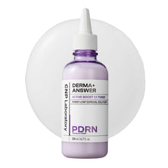 CNP PDRN Active Boost Toner bottle pour for refreshed, hydrated skin
