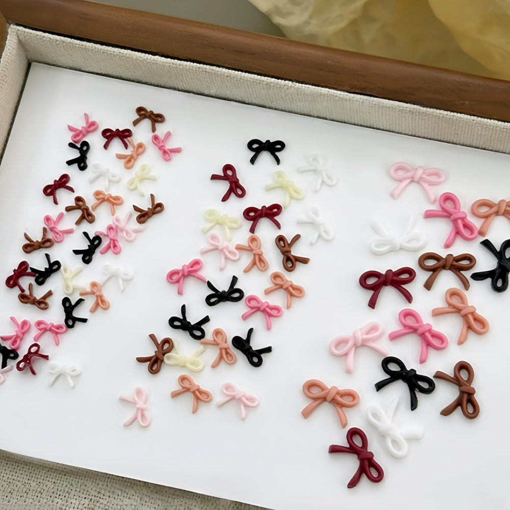 CnSybaris easy-application bow nail jewelry simplifies decorating nails.