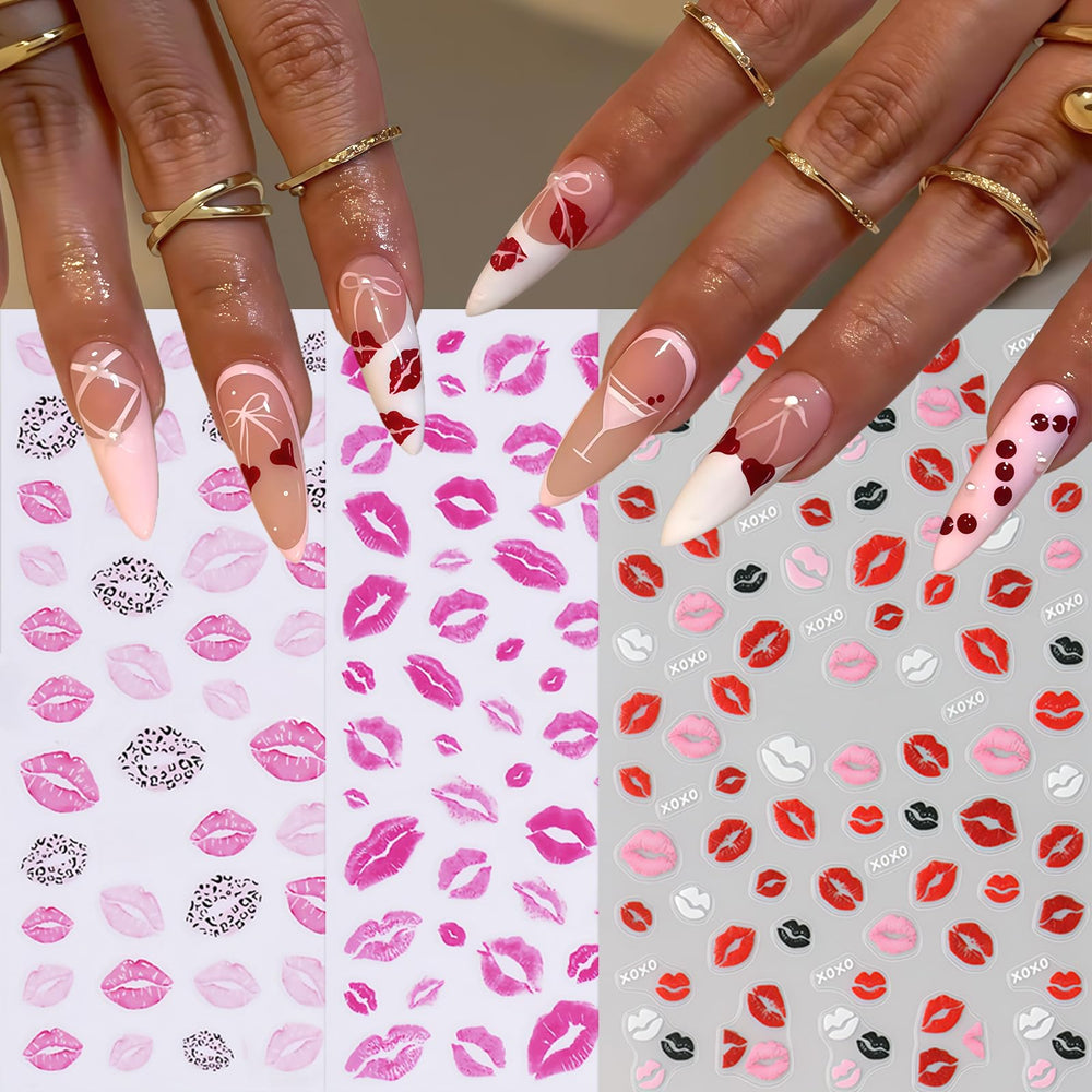 CnSybaris easy-to-peel lips sticker ready to apply