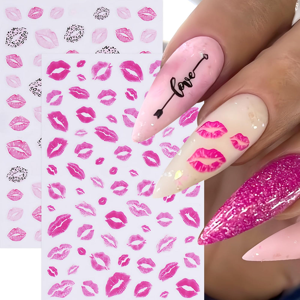 CnSybaris closeup of nail art sticker details
